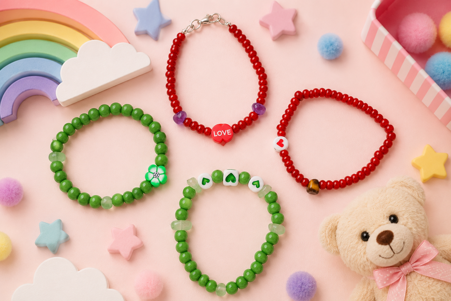 Mädchen Armbänder / ab 4 Jahren